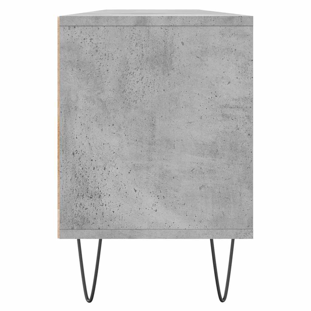 TV Stand Concrete Grey 150 x 30 x 44.5 cm Engineered Wood