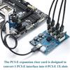 Multiple GPU Adapter Card ASM1184e Main Control For Mining And Rendering With PCIE Slots Support