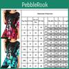 Plus Size Womens Asymmetric Floral Printed Short Sleeve Tunic Blouse For Summer Comfort