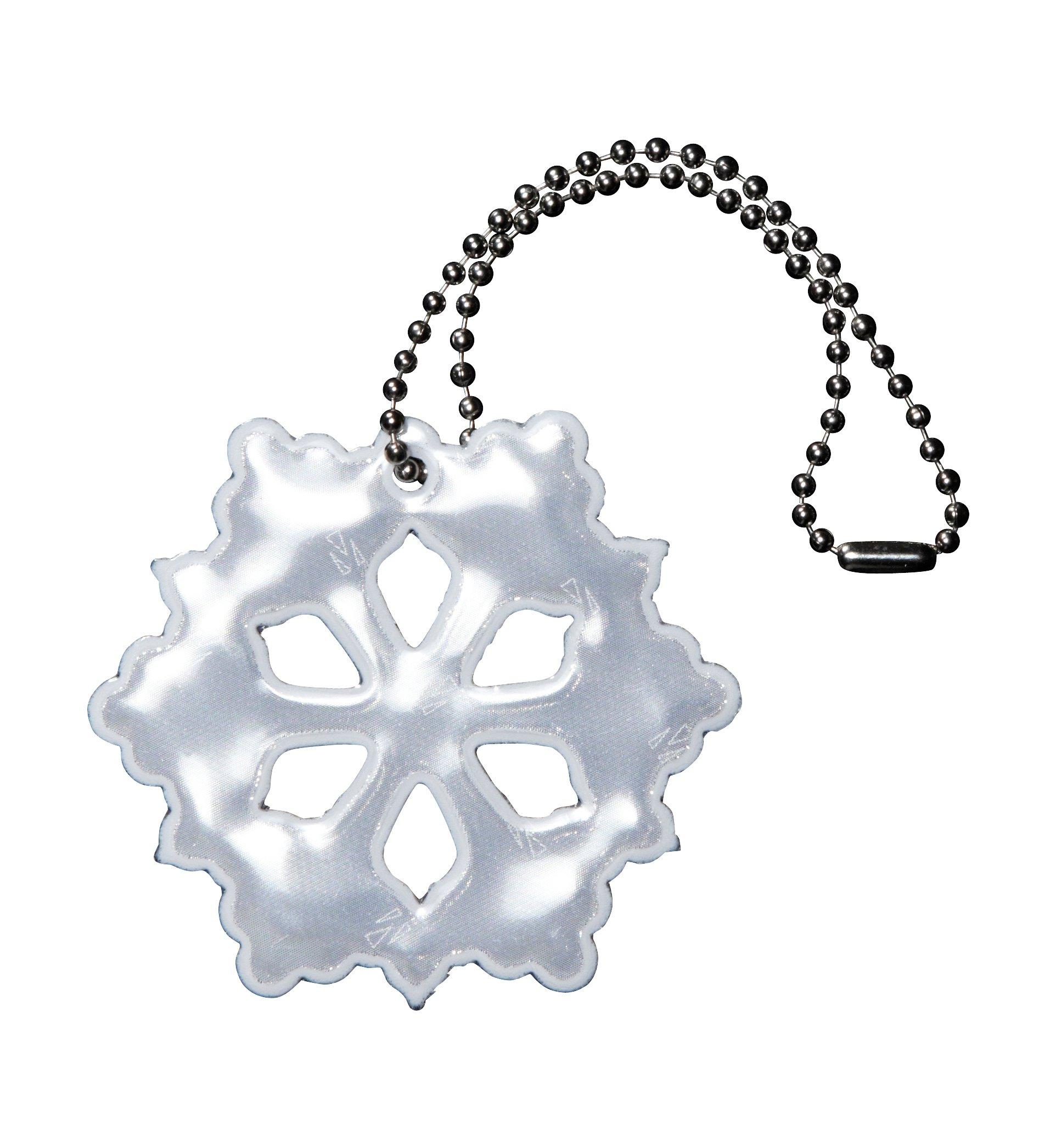 

Glimmis Восточная звезда Белый WH Скандинавский светоотражатель Брелок Световозвращающий материал белый