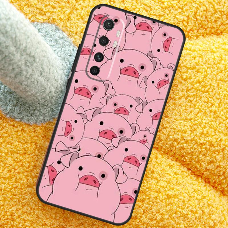 Cartoon Pig Case For Xiaomi 13T 14T 15T 14 15 Ultra 17 Pro Max Cover For POCO F8 F7 X7 Pro F5 F6 X5 X6