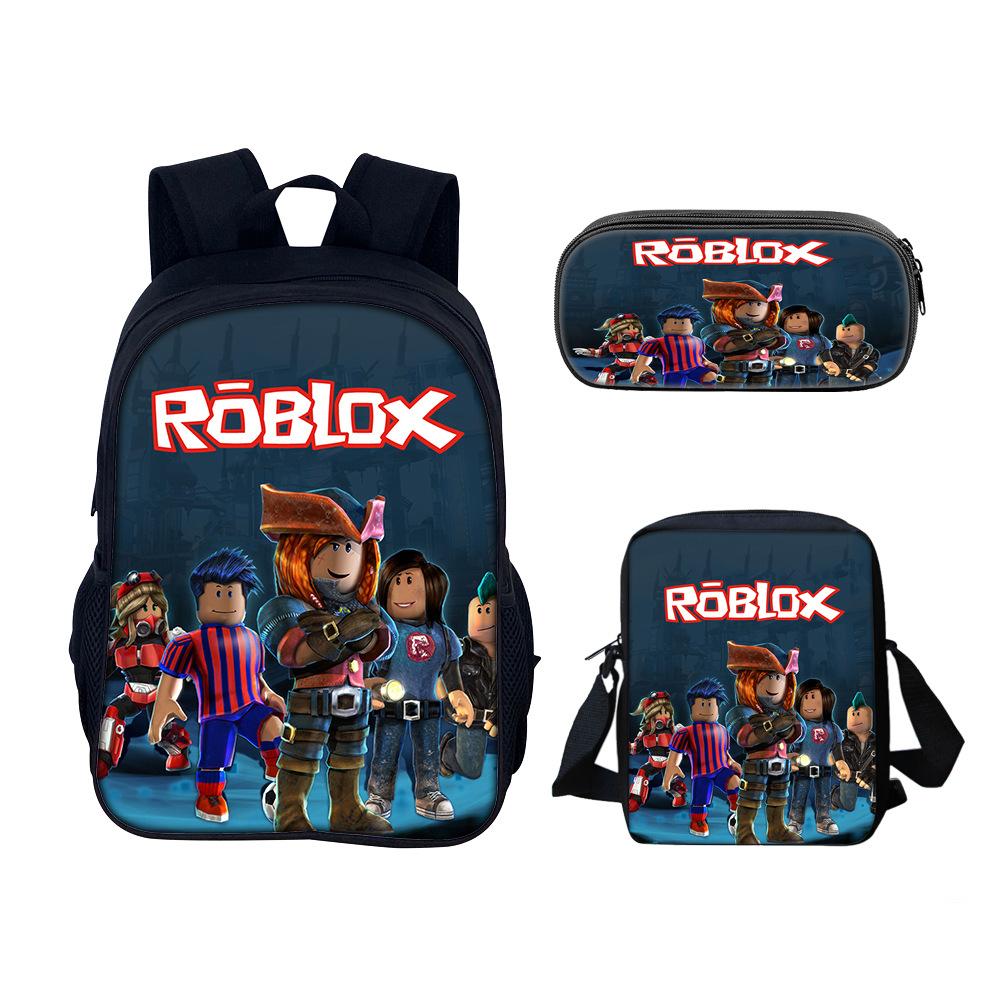 Roblox Anime Dreiteiliges Set für Jungen, Mädchen und Grundschüler (Auf Lager)