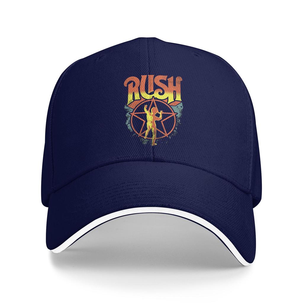 Rush Rock Band Baseball Cap Y2k Cute Unisex Men Trucker Hat Sun Visor Design Outdoor Sport Baseball Caps Gift Idea