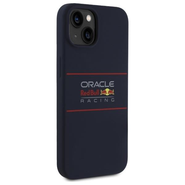 Red Bull Rbhmp15S24Sihsrv Iphone 15 6.1 Hardcase Granatowy/Navy Silicone Horizontal Logo Magsafe