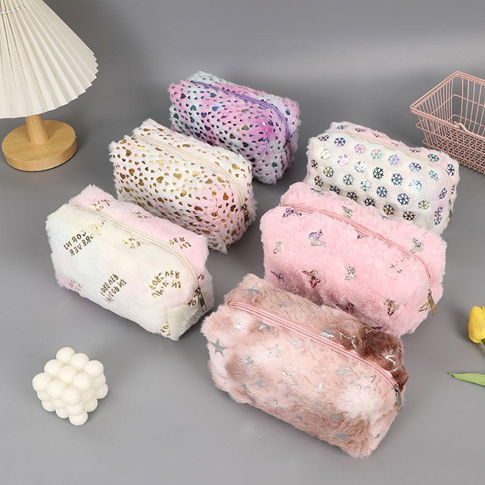 

Travel Organizer Makeup Bag Plush Toiletry Bag High Quality Cosmetic Bag C