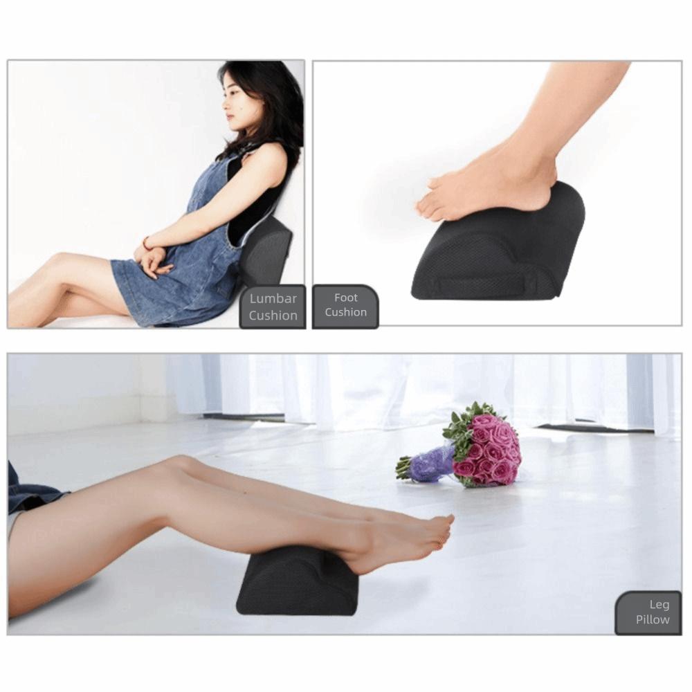Sponge Foot Rest Ergonomic Relaxing Foot Pillow Feet Pillow Support  for Home Office Computer Work