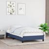 Vidaxl Bed Frame Without Mattress Blue 90X200 Cm Fabric