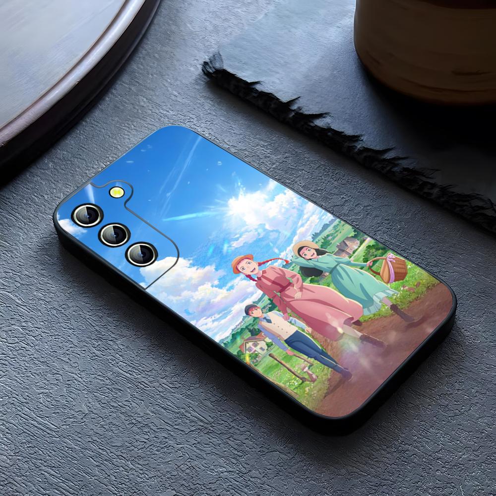 Cartoon Anne Of Green Gables Phone Case For Samsung Galaxy S26 S24 S23 S22 S25 S21 S20 Ultra Fe Plus A54 A24 A55 A53 Coque