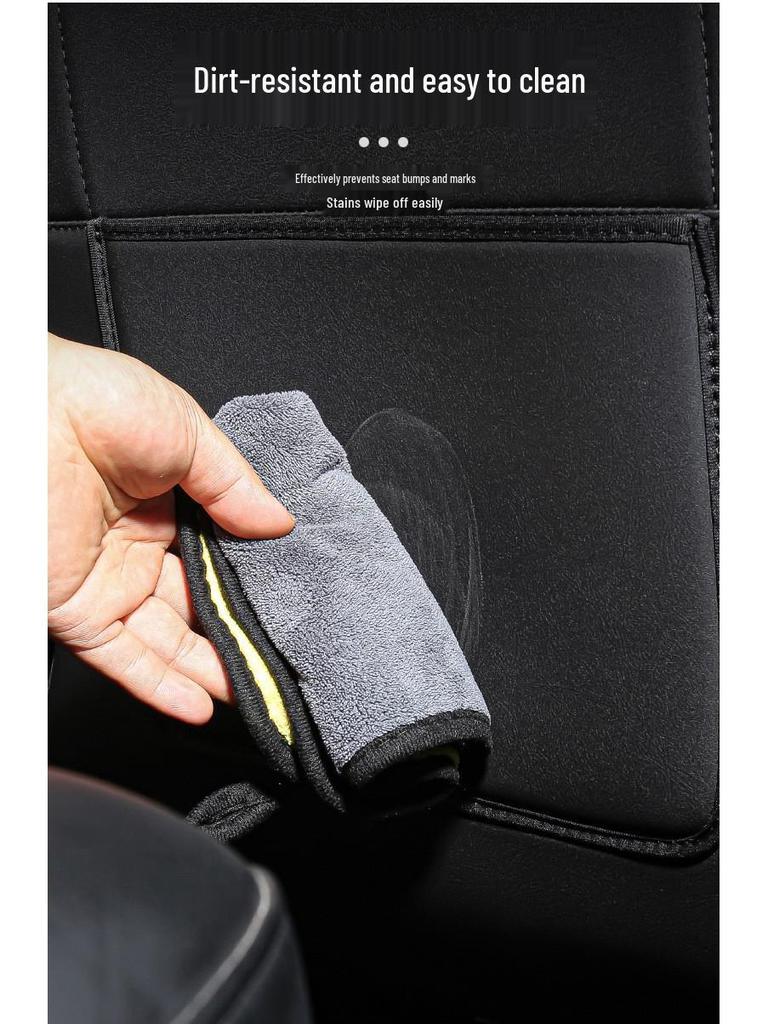 Tesla Model 3/Y Rear Seat Kick Mat Protector