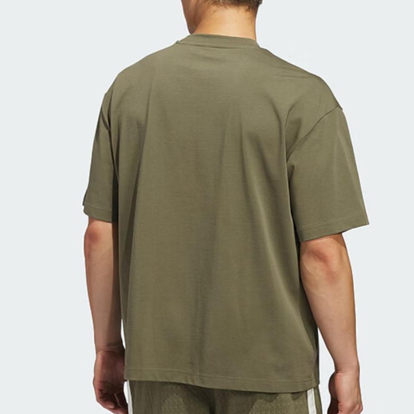 Adidas Originals Sports Crew Neck Pullover Short Sleeve T-Shirt Unisex Tops KE3941