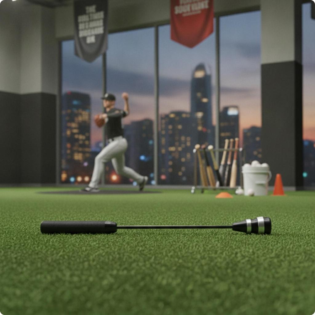 Pitching Training Rod Weighted Baseball Hand Held Swing for, Softball Athletes,