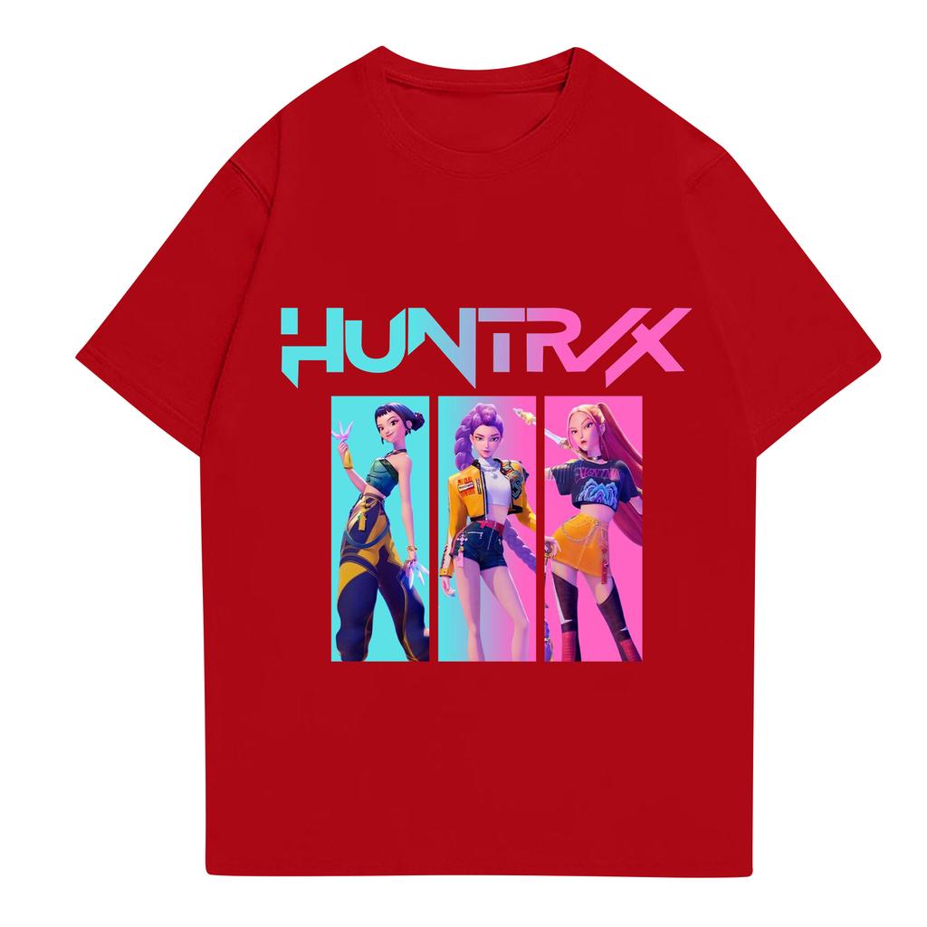 Kid's Anime Printed Short Sleeved T-shirt