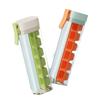 6 Compartment Ice Cube Tray One-handed Press Ice Lattice Vertical Ice Tray Molds  for Drinks Juice
