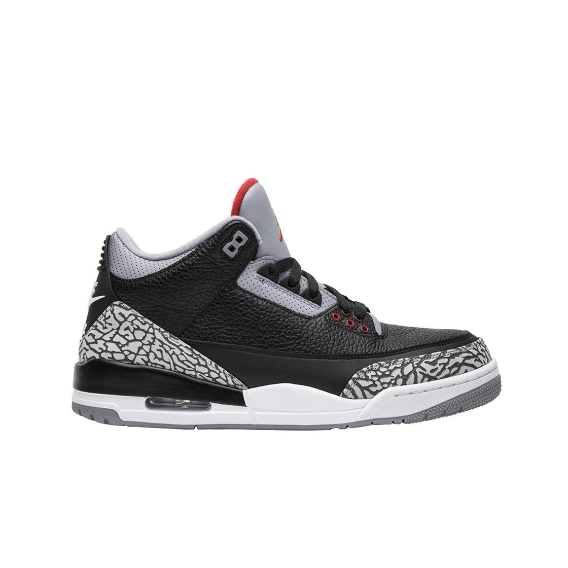 

Мужские кроссовки Jordan 3 Retro OG Black Cement 2018 854262-001
