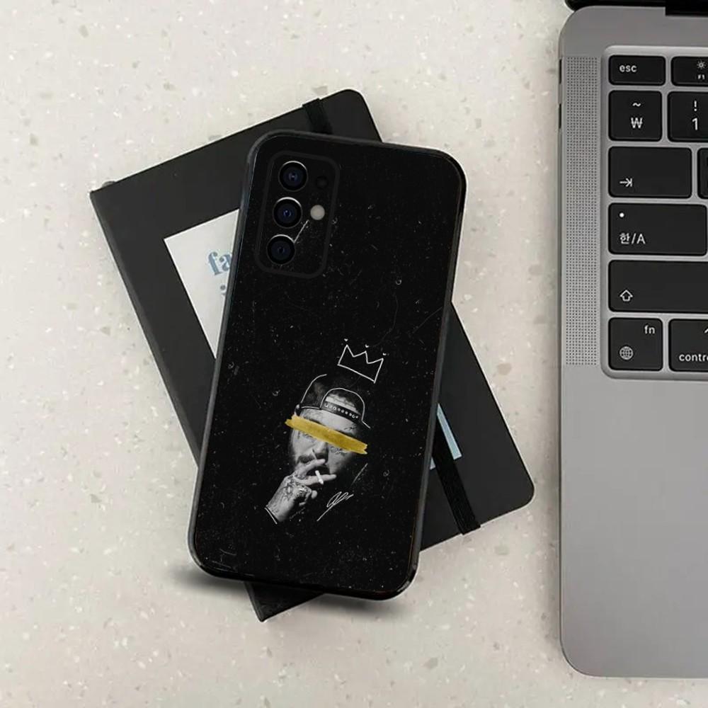Post M-Malone Singer Phone Case For Samsung S24,S21,S22,S23,S30,Ultra,S20,Plus,Fe,Lite,Note,10,9,5G Black Soft Cover