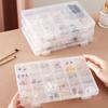 Large Capacity Jewelry Storage Box Clear Earrings Storage Containers Organizer Box  Craft Jewelry