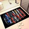 Chevrolet Corvette Print Rug, Washable Floor Carpet, For Entryway Dorm Laundry Room Office Study, Home Decor Birthday Christmas Gift