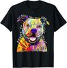 Funny Beware Of Pit Bulls_ Dean Russo Pitbull Original Gift Unisex T-Shirt