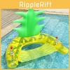 Adult Pineapple Lounger With Mesh Foldable Pvc Floating Bed In Stock