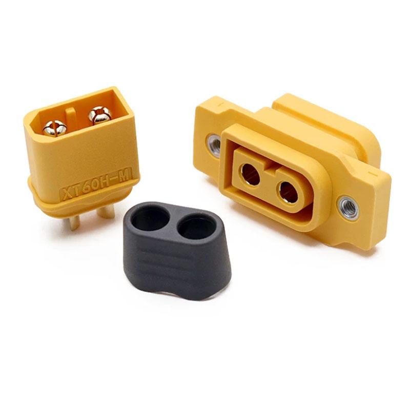 1PC Amass XT60H 10cm/30cm12AWG XT60E-F XT60H Plug Extension CordHigh Current Battery Electric Adjustment Plug