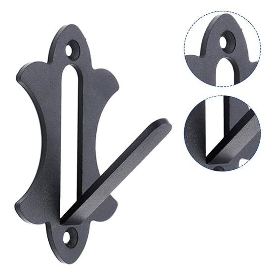 6Pcs European Mount Metal Skull Hanger Heavy Duty Deer Mule Antelope Coyote Small Game Animals Skull Wall Hanging Hook Rack