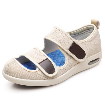 Extra Wide Diabetic Shoes for Women Men Adjustable Breathable Lightweight Air Cushion Sneakers Comfort Walking Shoes for Edema Arthritis