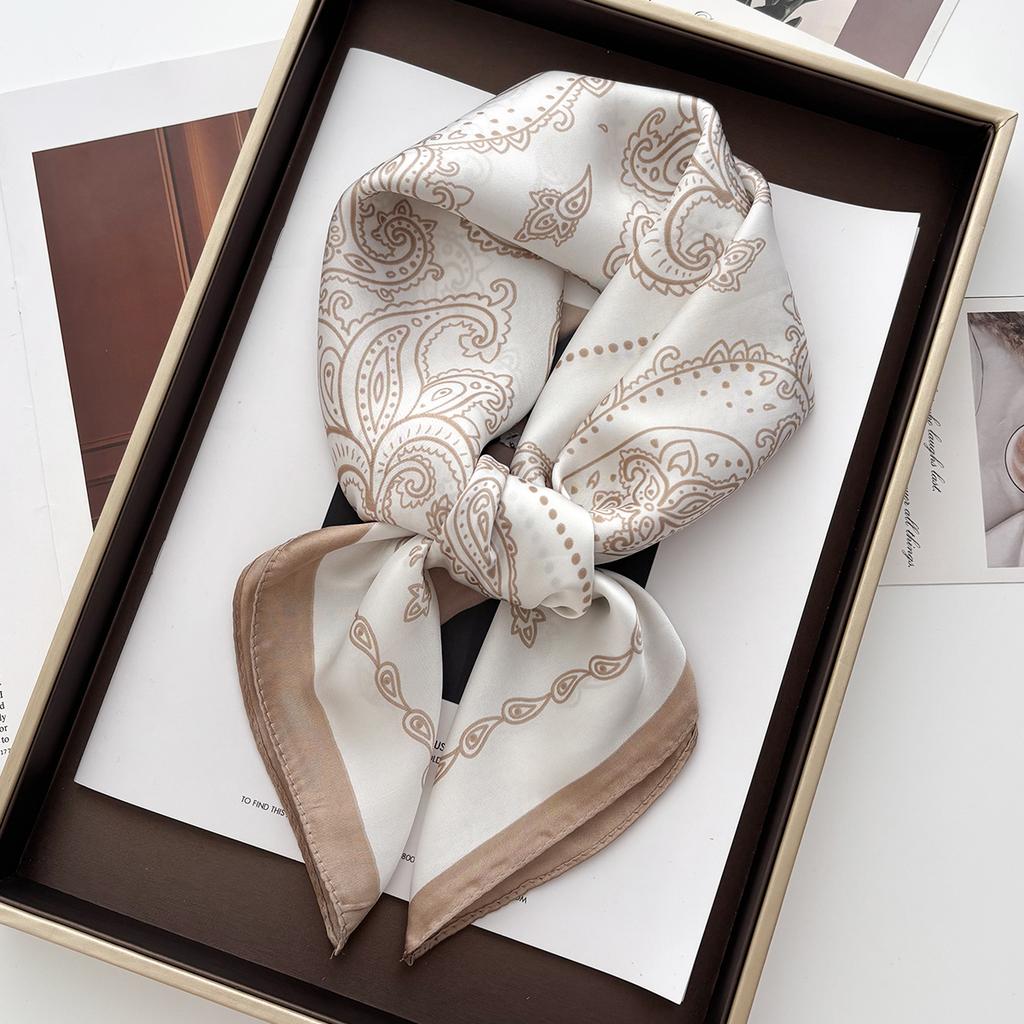 1pc 70*70cm Luxury Square Scarf Women New Beach Bandana Hair Headband Fashion Lady Shawl Wrap Female Neckerchief Hijab