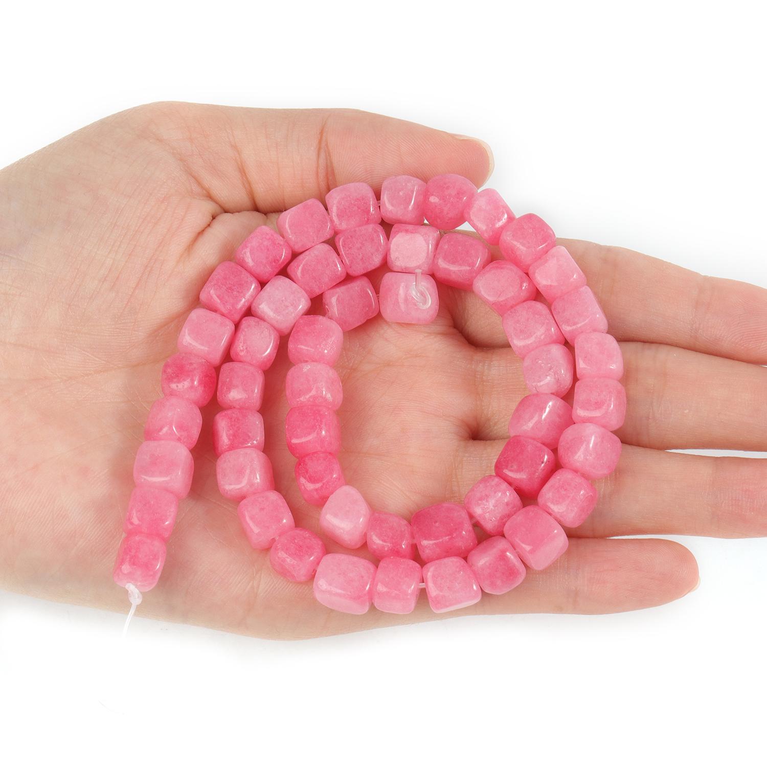 

5-7 мм нерегулярные квадратные каменные бусины бирманский кианит амазонит нефрит бусины для изготовления ювелирных изделий своими руками браслет ожерелье аксессуары pink tourmaline jade