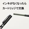 Pentel oil-based pen knock type handy S Pentel PEN round lead/fine point black XNXS15-AP 5 pieces