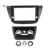 Non Destructive Installation Frame 9 Inch Car Radio Dash Kit for Lancer IX 2006, Navigation Fascia Panel, Center Console Replacement Android Head Unit