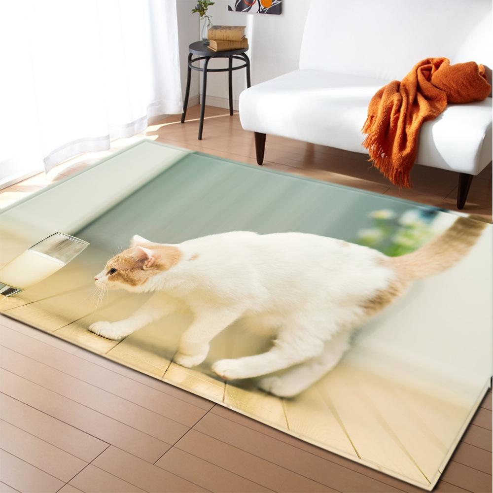 Animal Large Carpet Feather Wind Bedroom Floor Mat