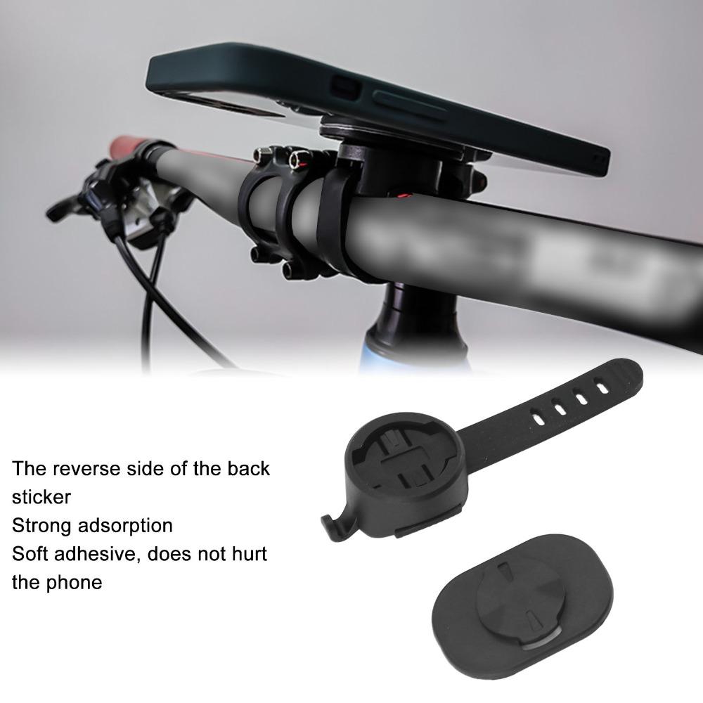 Black Bike Stem Mount Adjustable Front Cycle Mount  Cycling Upgrade Part