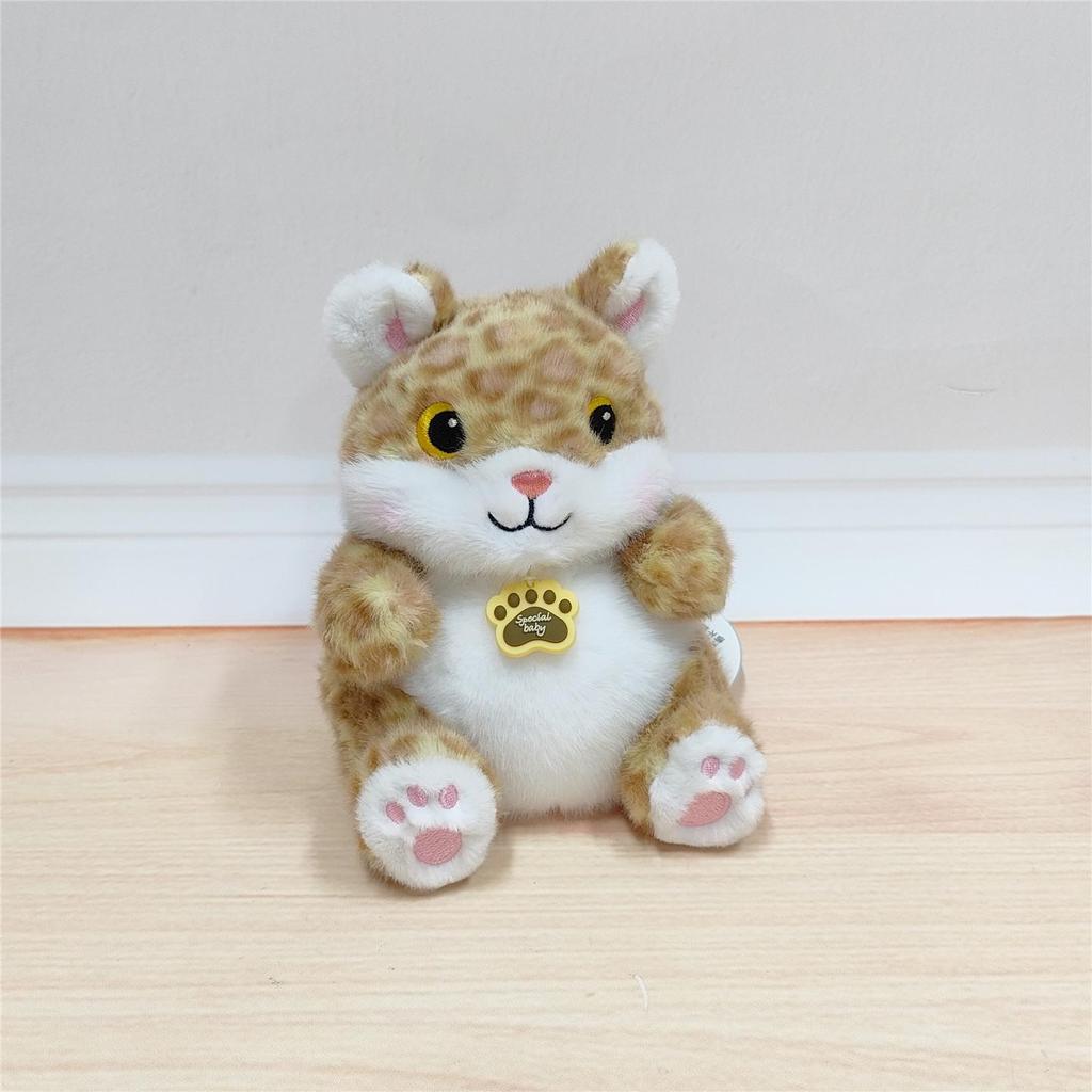 Xiangxiang Cute Animal Doll: Panda & Raccoon Plush Toy, Pocket-Size Companion Gift.