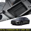 Center Console Armrest Box Storage Box Organizer Container Holder Tray Accessories Interior For CHANGAN UNI-V UNIV  - 2024