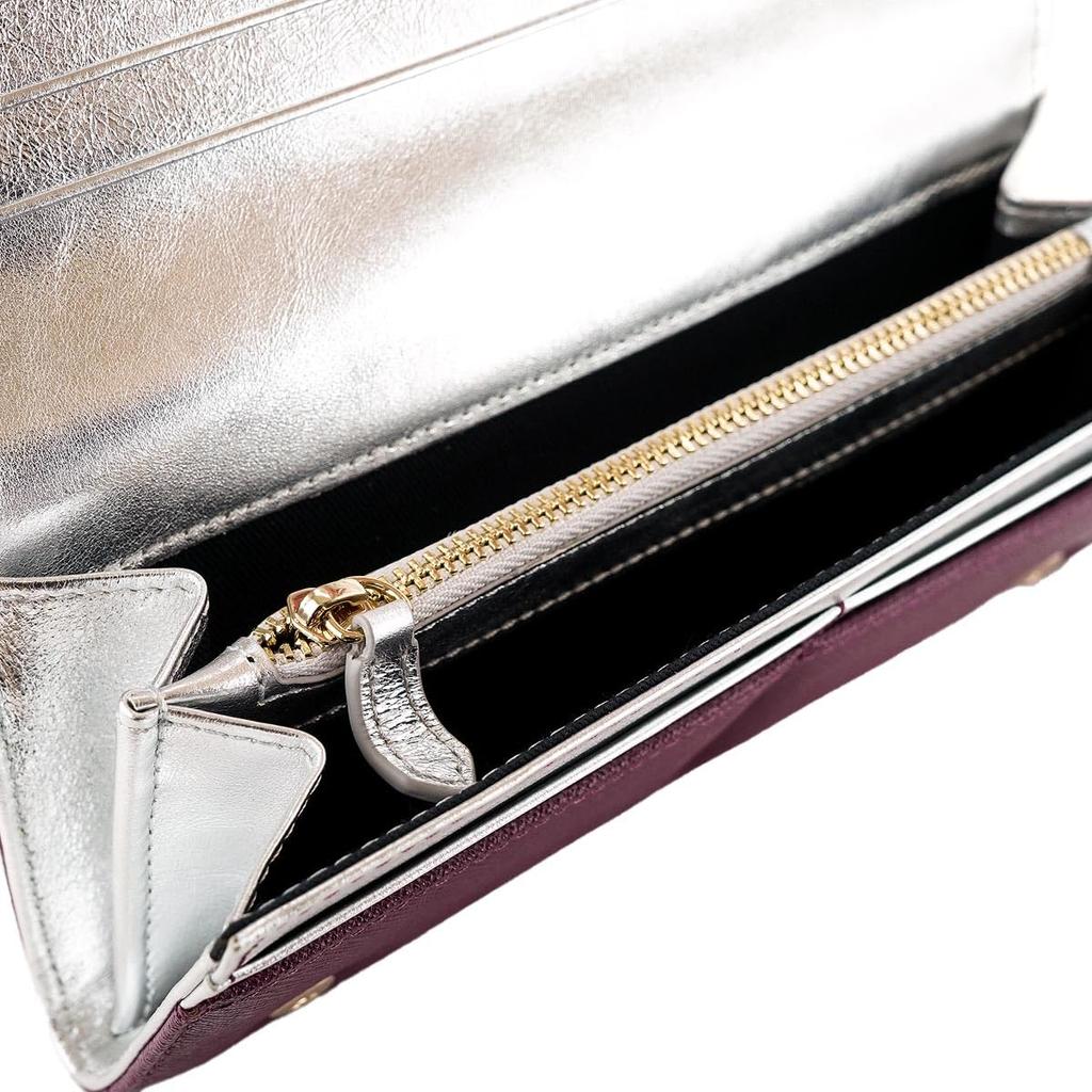 Long Wallet 51040027 L001N SAFFIANO CLASSIC CREDIT CARD WALLET J401PF PURPLE [Vivienne Westwood] Women's [Item]