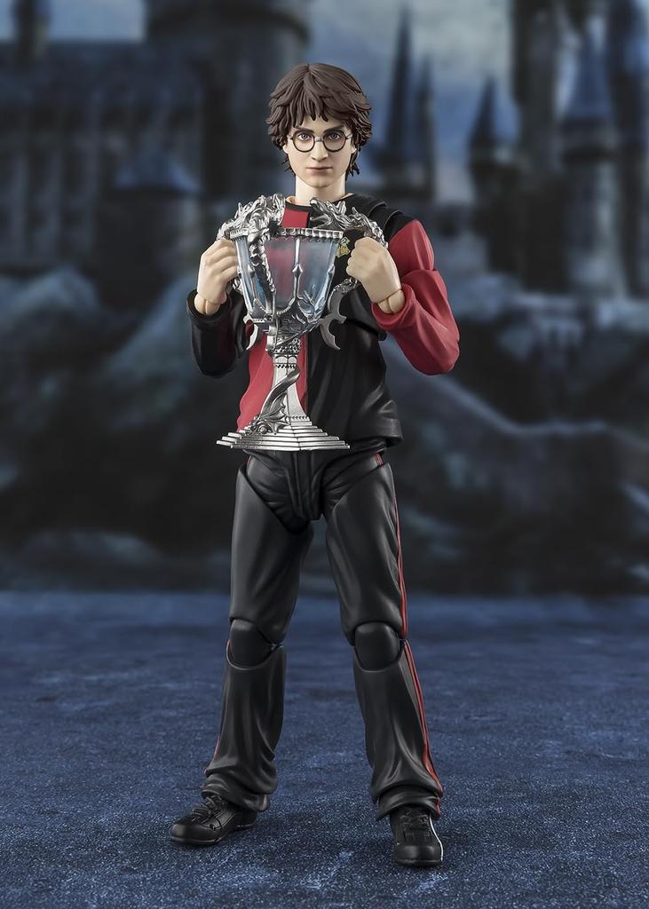 TAMASHII NATIONS Harry Potter Potter and the Goblet of Approximately 140mm PVC ABS Painted Movable Figure S.H.Figuarts (Harry Fire) &