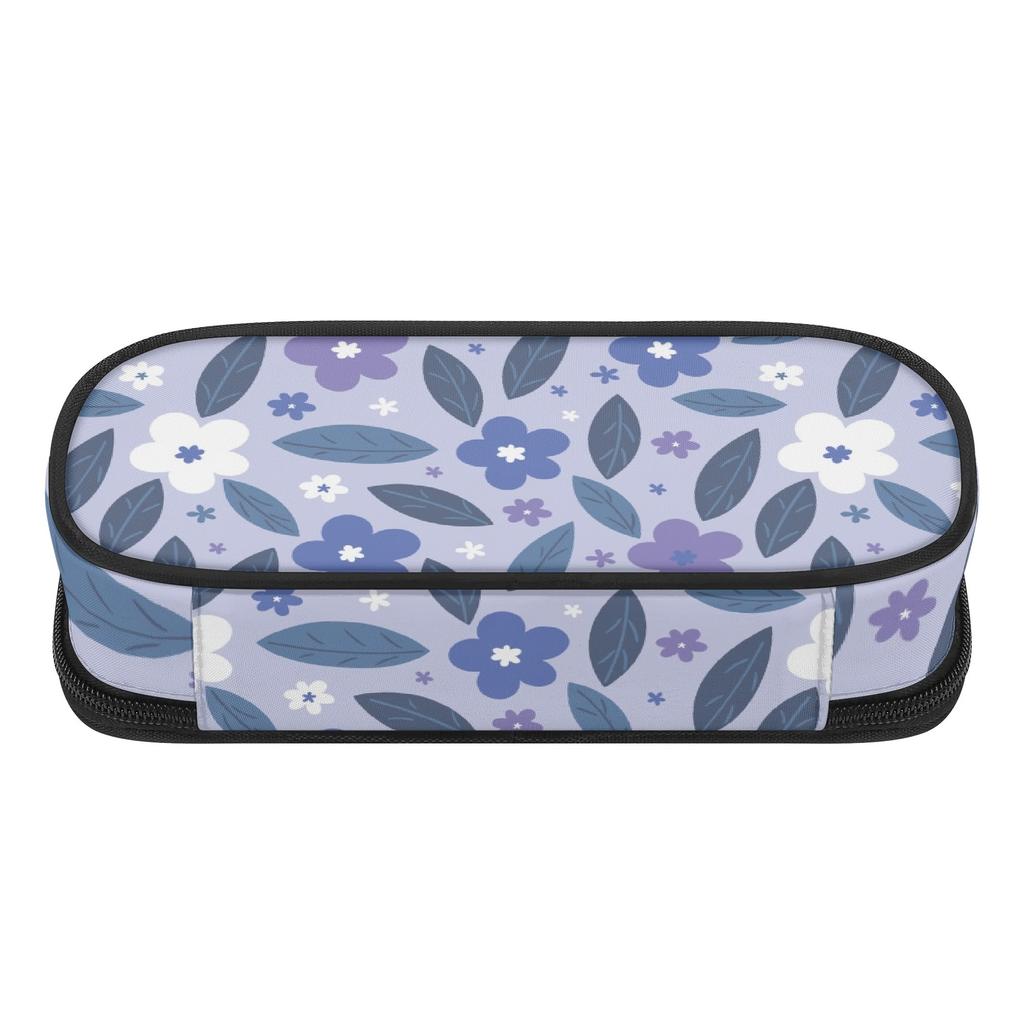 Pen Case Roomy Interior Zipper Closure Durable 300D Polyester with Main Pocket Mesh Layer and Removable Pen Divider for Boys Girls