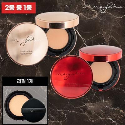 Maychic Amino Wrinkle Cover Cushion 200% Composition, 1 Piece, Color: No. 21