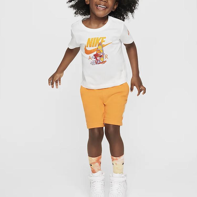 New Nike T Shirt Air Windsurfing White Infant And Toddler HJ1616-100