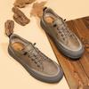 Fashion Minimalist Casual Leather Shoes for Men Lightweight Male Walking Sneakers Versatile Tenis Masculino Classic Skateboard Footwear