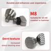 Car Dent Repair Tool Flattening Hammer Replacement Head Dent Repair Sheet Metal Free Stainless Steel Head M8 Threaded Connection