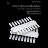 36Pcs/Set Removable Gel Polish False Nail Stickers Nail Art Palette Nail Art Tool Manicure Practice Display Board