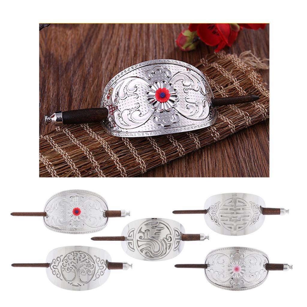 Viking Hair Stick Metal Hair Clip Vintage Style Barrette Hair Women