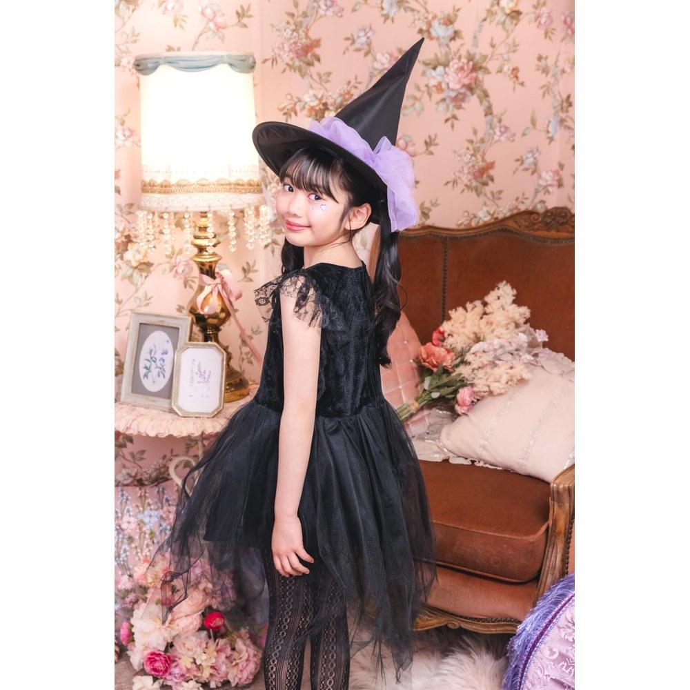 Clearstone Cosplay Halloween Noir Witch Costume 120cm Girl Black