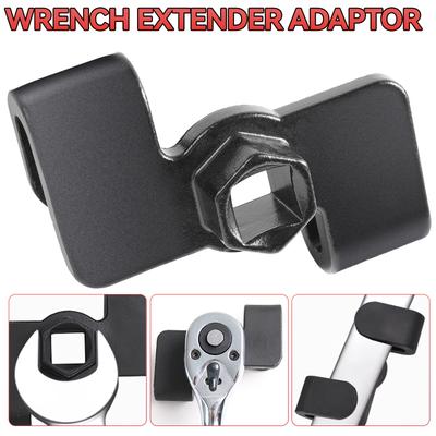 Wrench Extender Adaptor Universal Wrench Extension Tool Sturdy 1/2 Inch Breaker Bar Wrench Extender Mechanics Tool for 21 Mm Hex