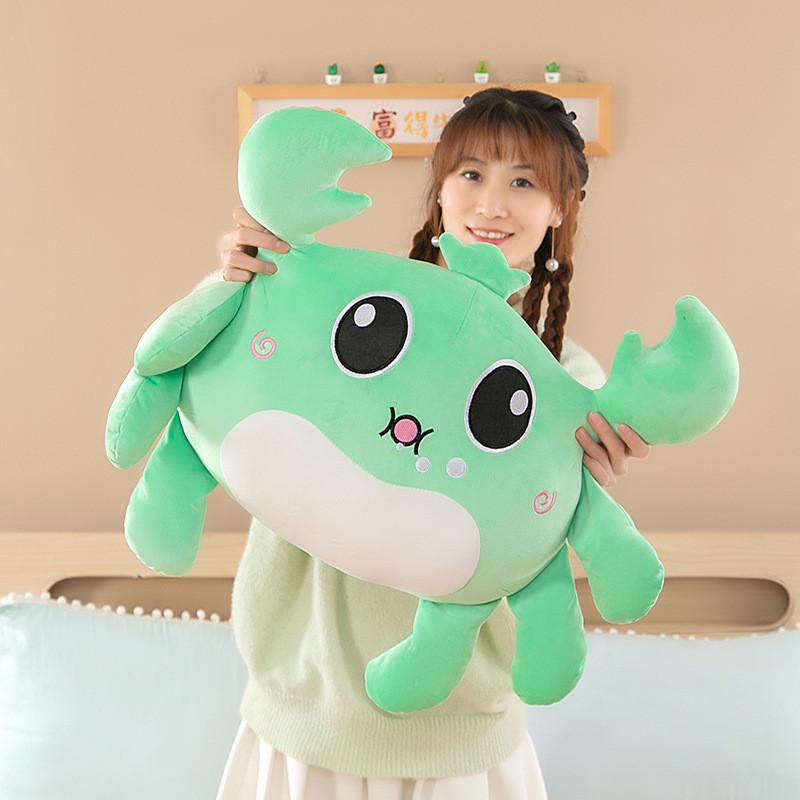 Bubble Crab Animal Plush Toy Decoration Pillow Activity Gifts Cushion Window