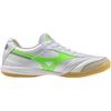 Mizuno MORELIA SALA ELITE IN Indoor Futsal Shoes White X Neon Green 25.5 Cm 2E Q1GA241237