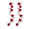 Christmas Red Artificial Wall Hanging Decoration for Front Door and Wall Display