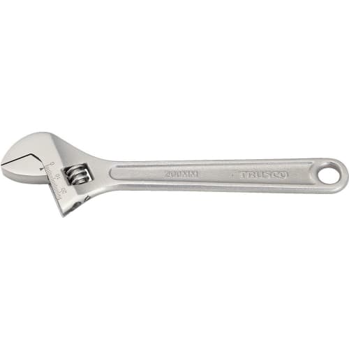 TRUSCO Monkey Wrench, Silver, 300mm, TRM-300