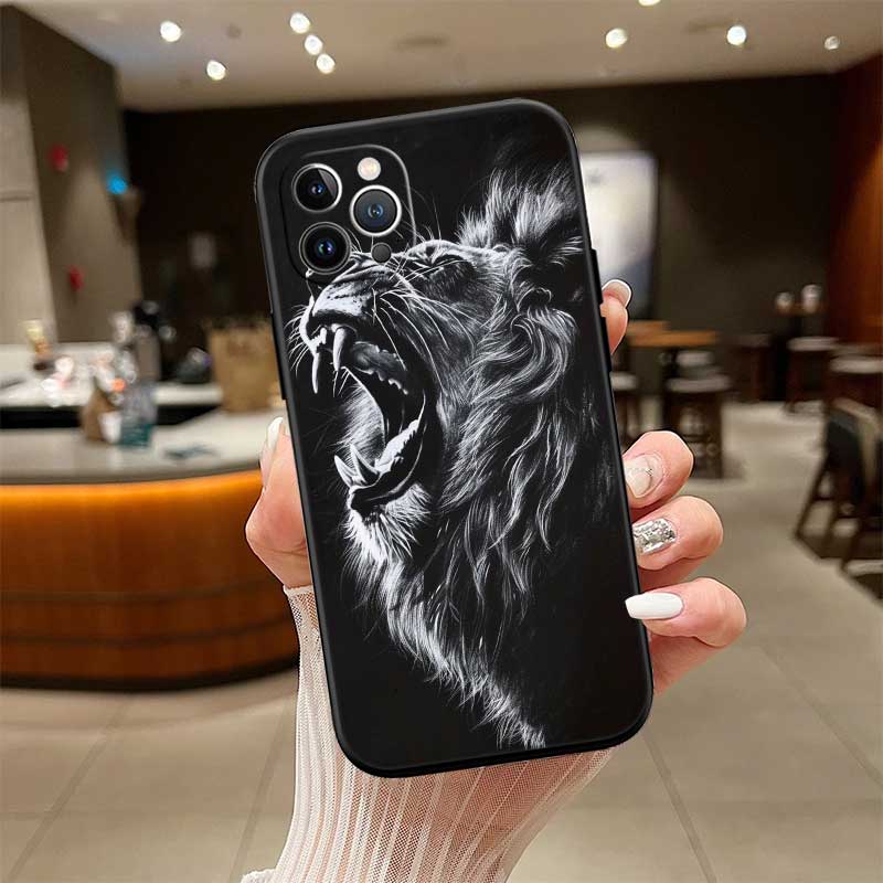 Animal lion New High-End Shell Phone Case for OPPO A3 Pro A72 A74 A76 A77 A77S A78 A79 A94 A95 A18 A40M A58